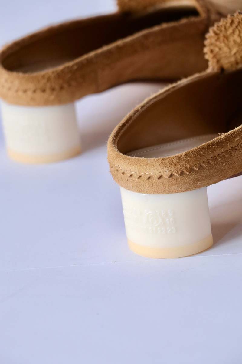 MM6 Maison Margiela Swing Toe Leather Loafer