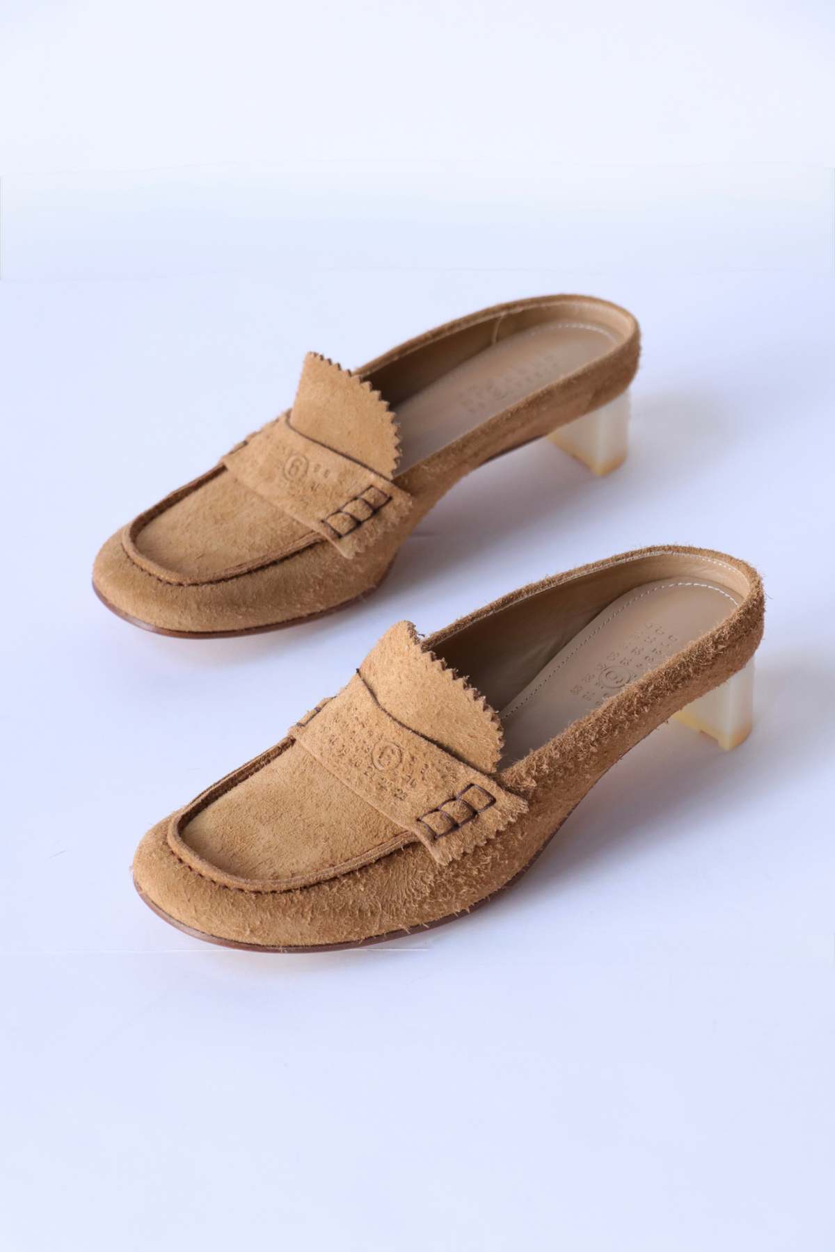 MM6 Maison Margiela Swing Toe Leather Loafer - Image 4 of 5