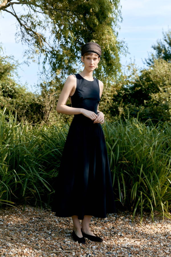 CAWLEY STUDIO Sofia Dress in Japanese Cotton