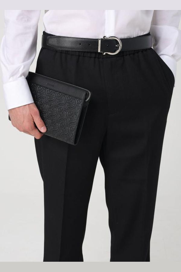 Ferragamo Clutch - Black