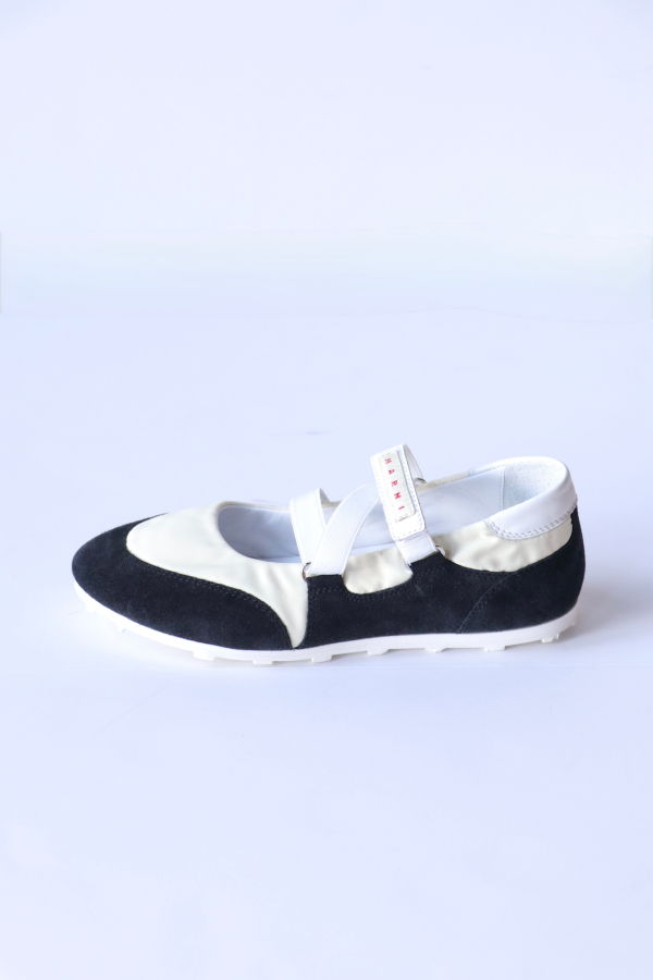 Marni Soccer Retro Ballerina Trainers