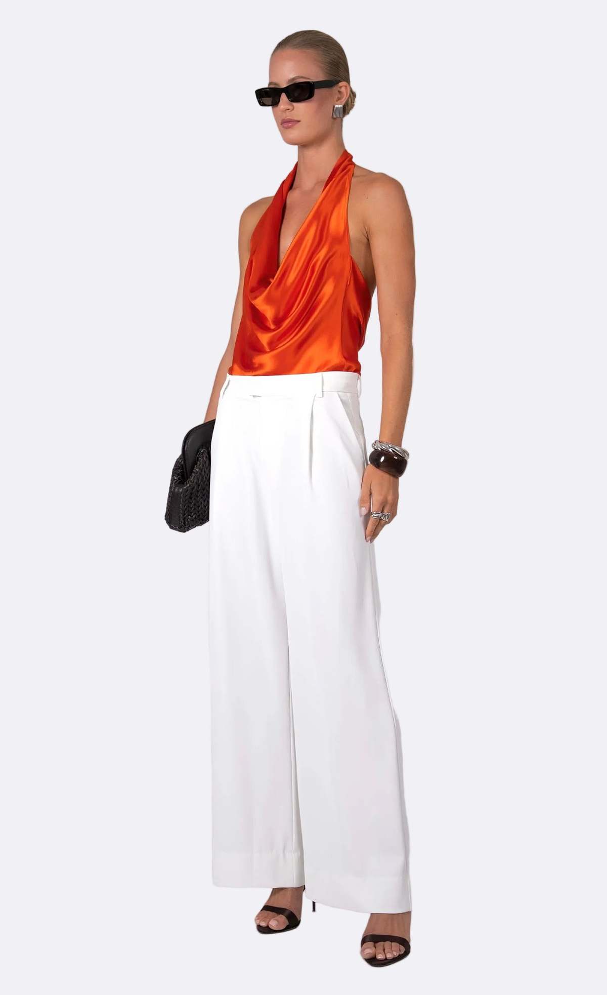 Nonchalant Label Claudia Pant - White - Image 2 of 4