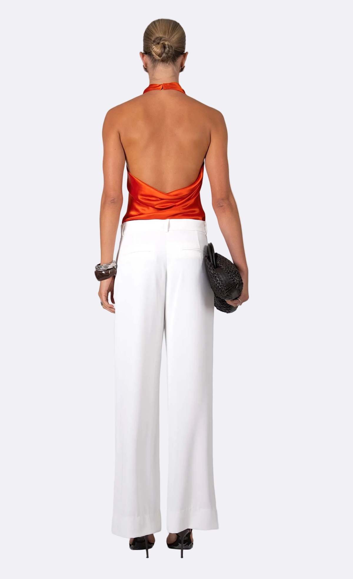 Nonchalant Label Claudia Pant - White - Image 3 of 4