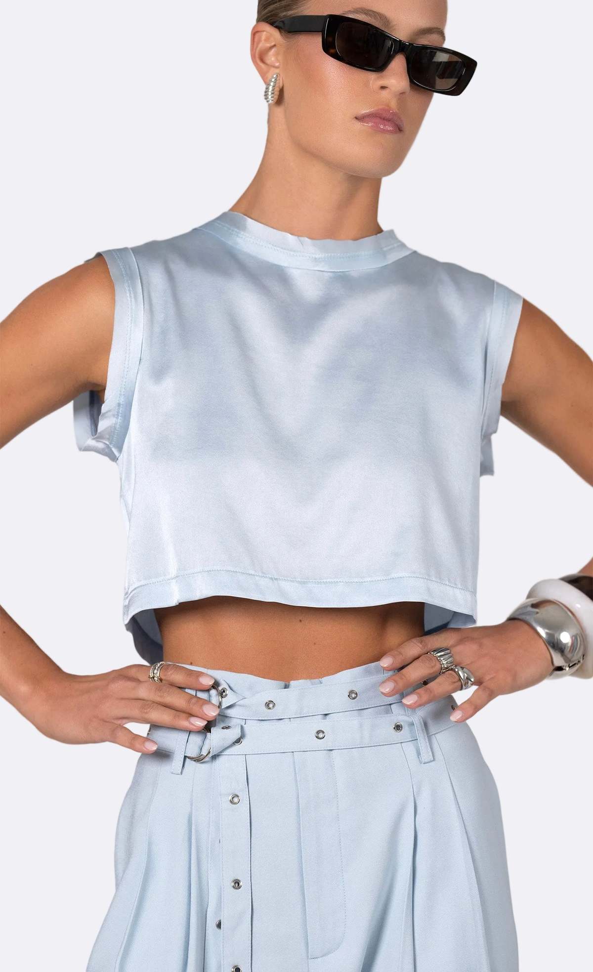 Nonchalant Label Mel Crop Top - Image 1 of 4