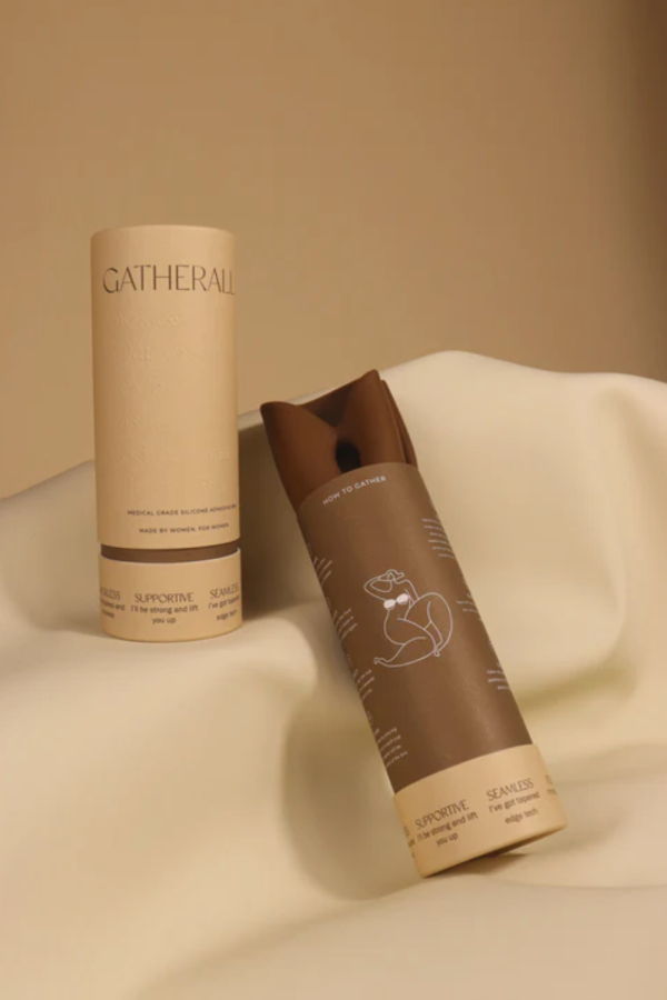 Gatherall Backless Strapless Adhesive Sticky Bra - Latte