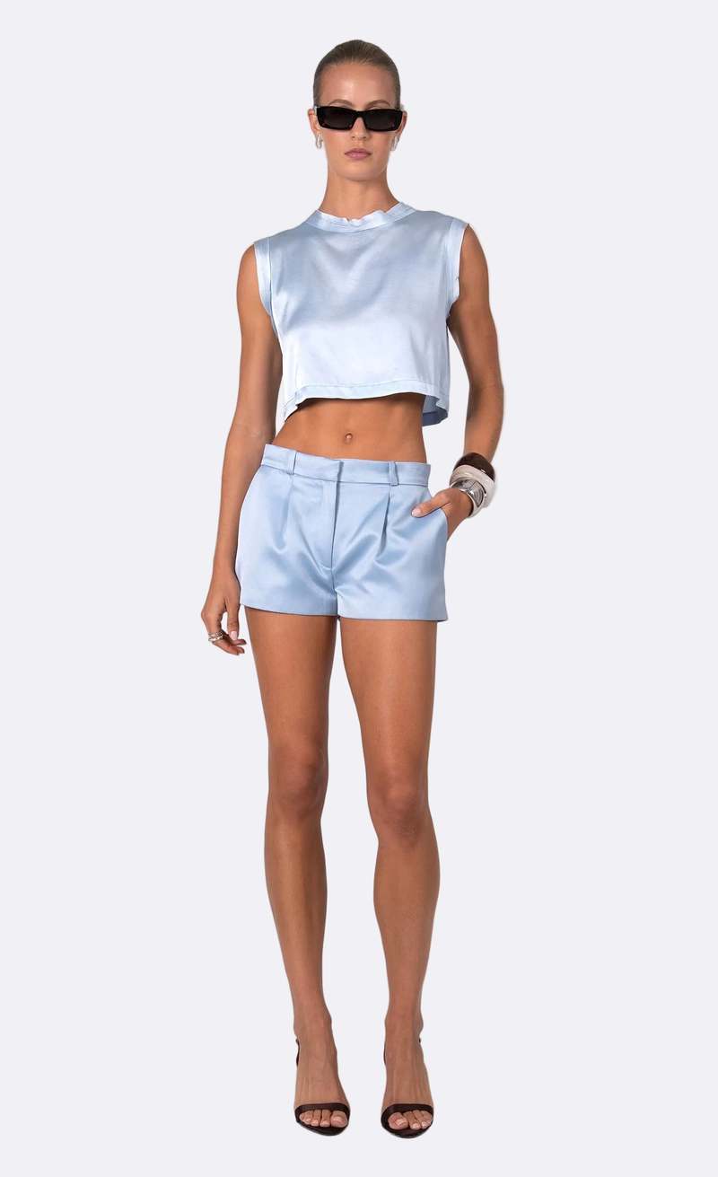 Nonchalant Label Bruno Short - Baby Blue