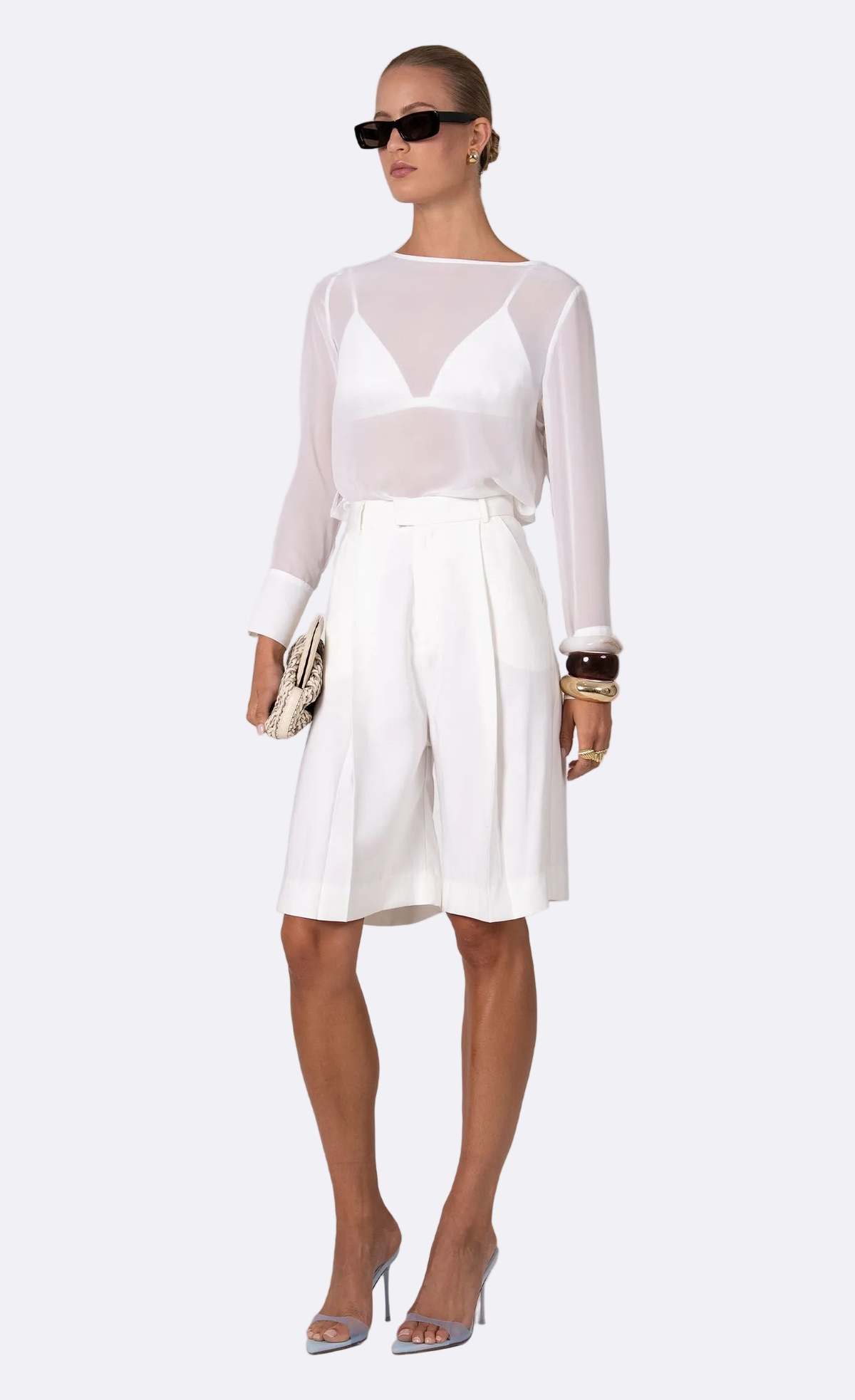 Nonchalant Label Charles Culotte - Ivory - Image 1 of 3