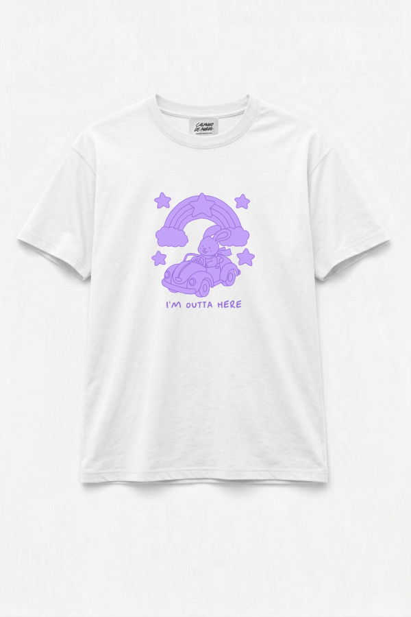 Colmillo de Morsa Short Sleeve T-Shirt Conejo