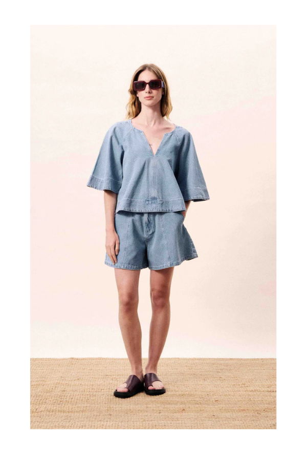 FRNCH Citrine Blouse