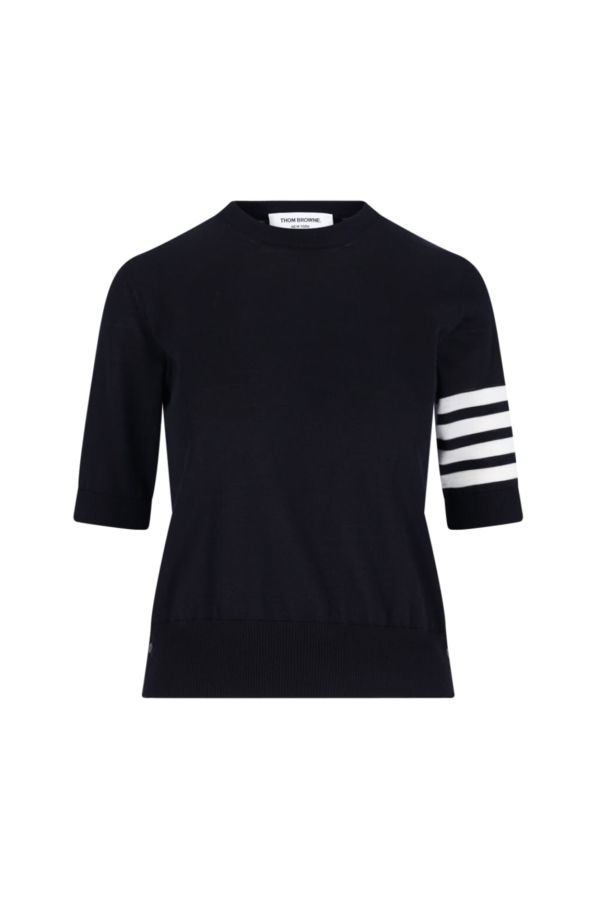 Thom Browne 4-Bar Sweater - Blue