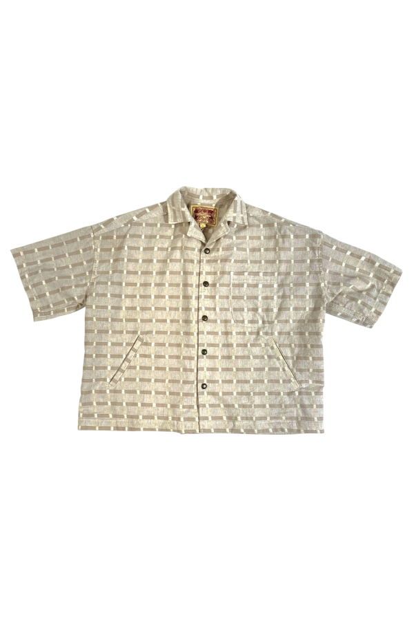 MonoStereo Grid Print Shirt