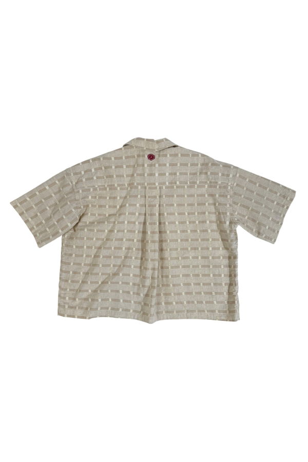 MonoStereo Grid Print Shirt