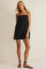 Z Supply Maude Mini Dress - Black - Thumbnail 1