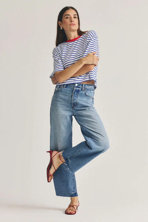 Pistola Tate Crop Jeans - Denim