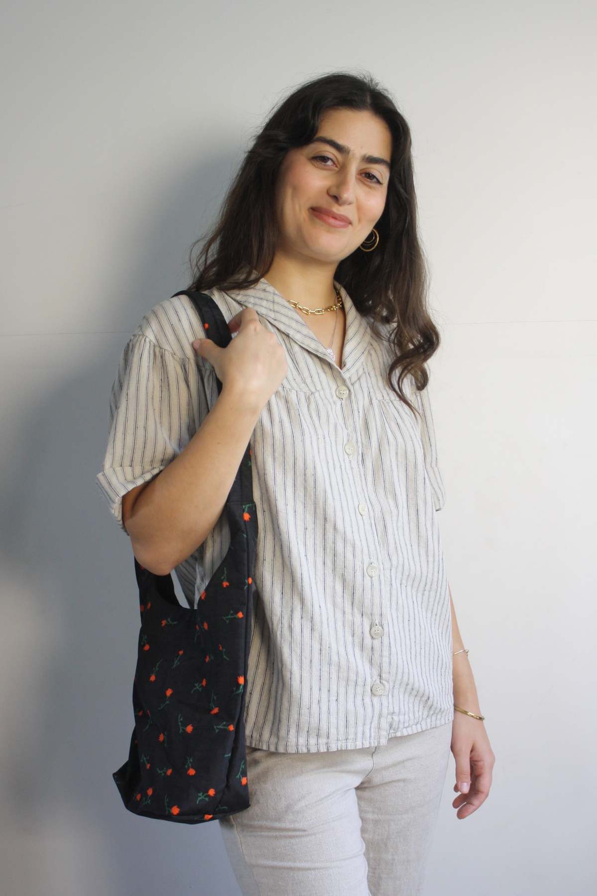 Myrtle Gemma Blouse - French Ticking - Image 4 of 7