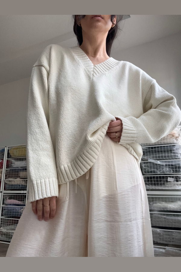 James Street Co. Sloane Vee Sweater