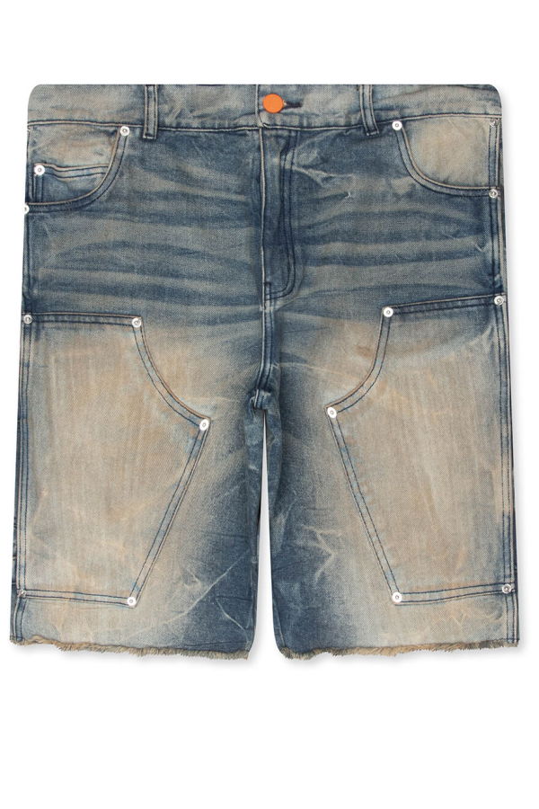 Hellstar Carpenter Jorts - Blue