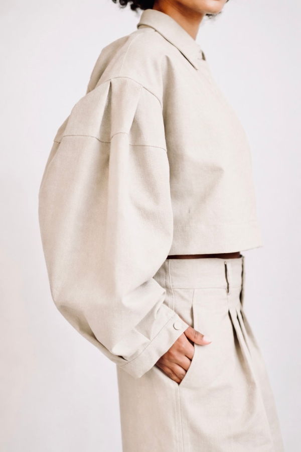 Yesaet Bekka Shirt Jacket - Charcoal