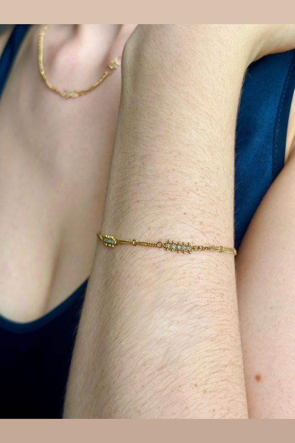 AMALI Textile Station Bracelet