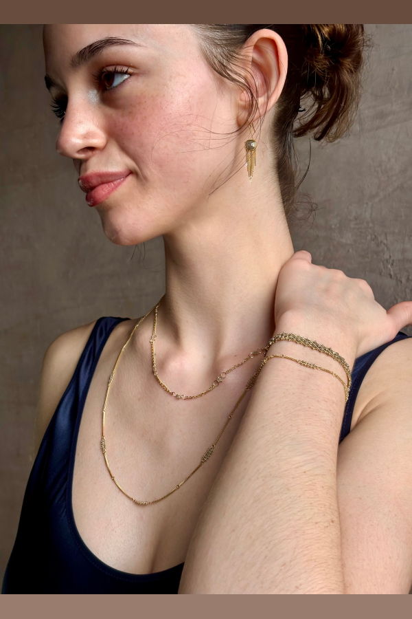 AMALI Textile Station Bracelet