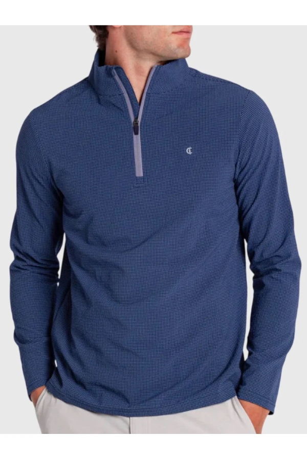 Criquet Seersucker Performance Pullover
