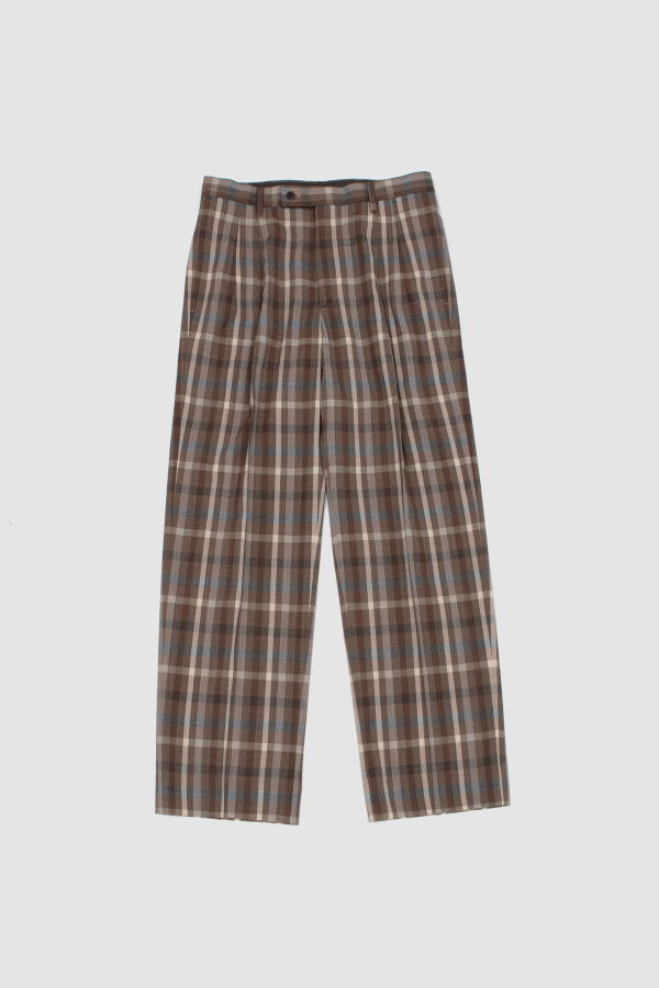 Auralee Super Fine Tropical Wool Two-Tuck Slacks
