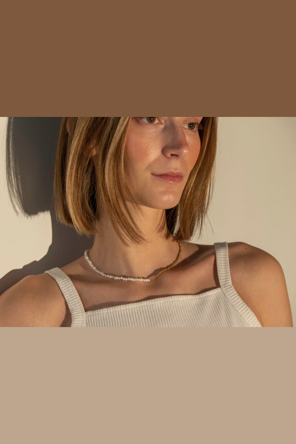 Milk & Rose Alana Pearl Necklace