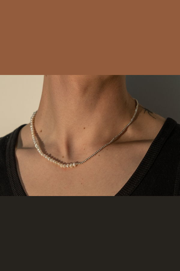 Milk & Rose Alana Pearl Necklace