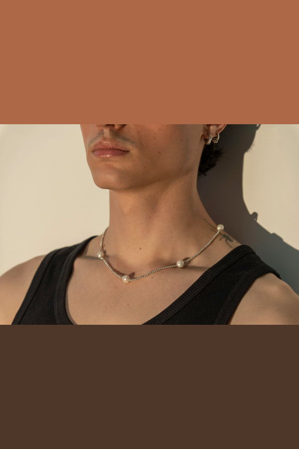 Milk & Rose Attina Pearl Necklace