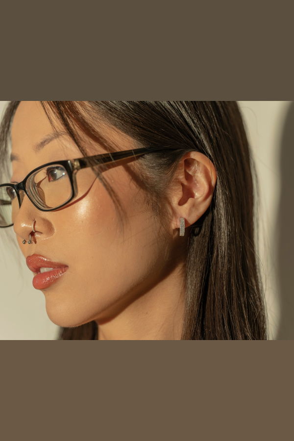 My Store Bold Glam Hoop Single Earring