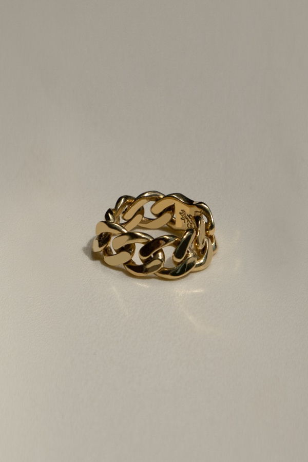 Milk & Rose Chain Ring