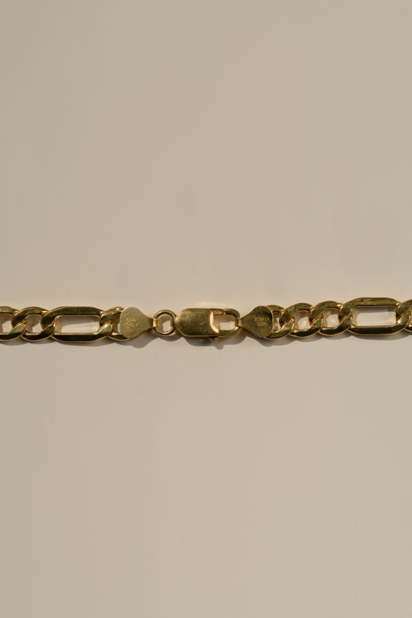 Milk & Rose Chunky Figaro Chain Necklace