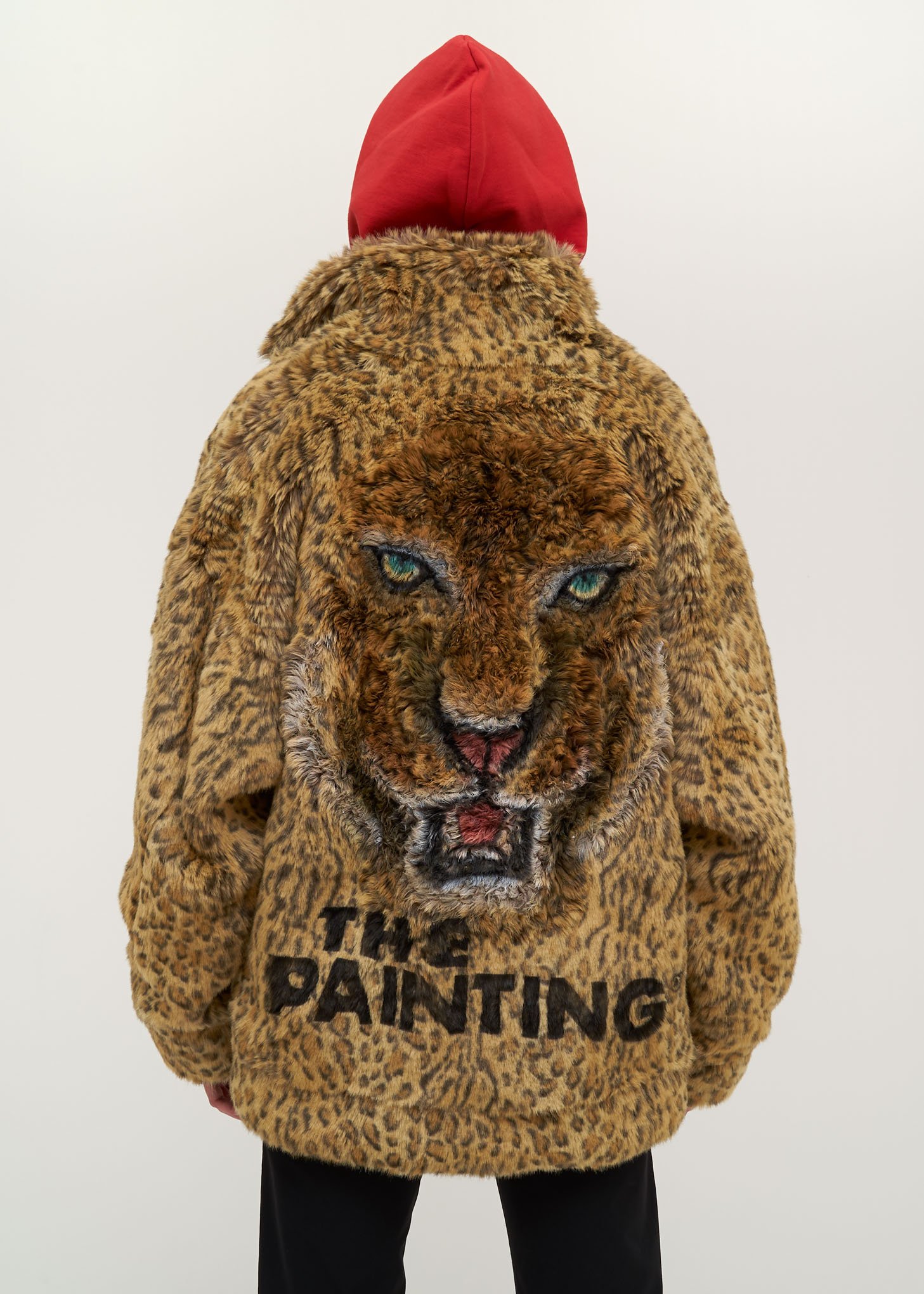 doublet ◇ FUR JACKET WITHOUT PAINTING Doublet hand-painted faux