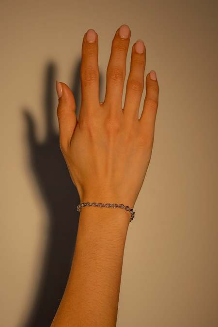 RICK OWENS Chain bracelet - Silver | Garmentory