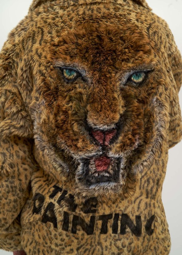 Doublet Animal Painted Fur Jacket - Leopard | Garmentory