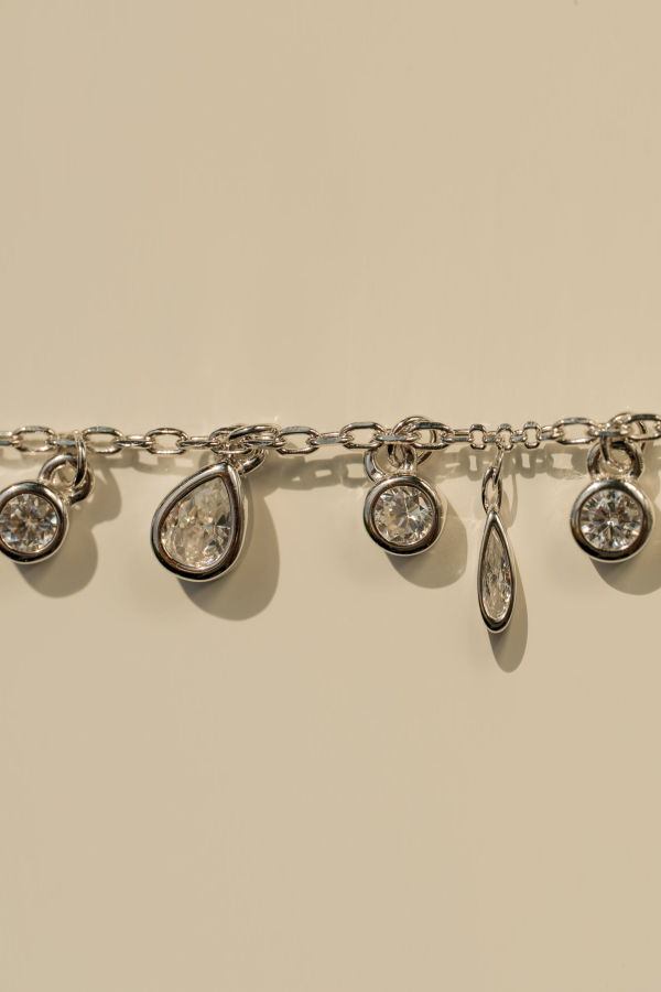 Milk & Rose Drippy Gem Bracelet