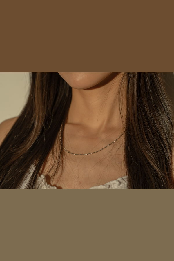 Milk & Rose Geo Chain Necklace