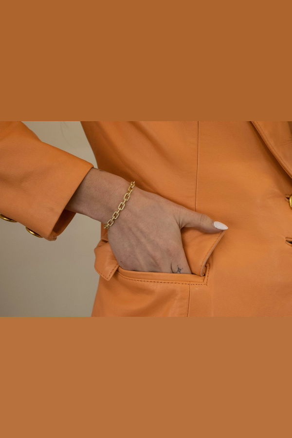 Milk & Rose Glam Chain Bracelet