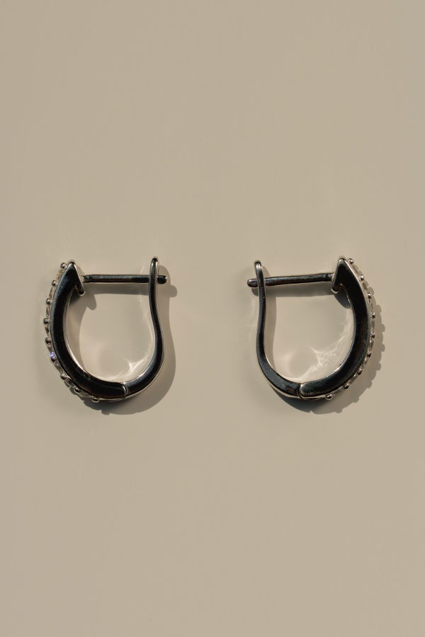 Milk & Rose Hailey Hoop Single Earring