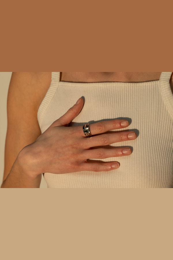 My Store Hammered Ring