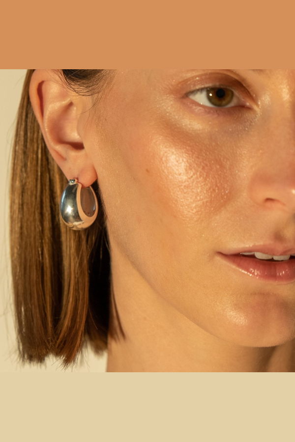 Milk & Rose Kaya Hoops