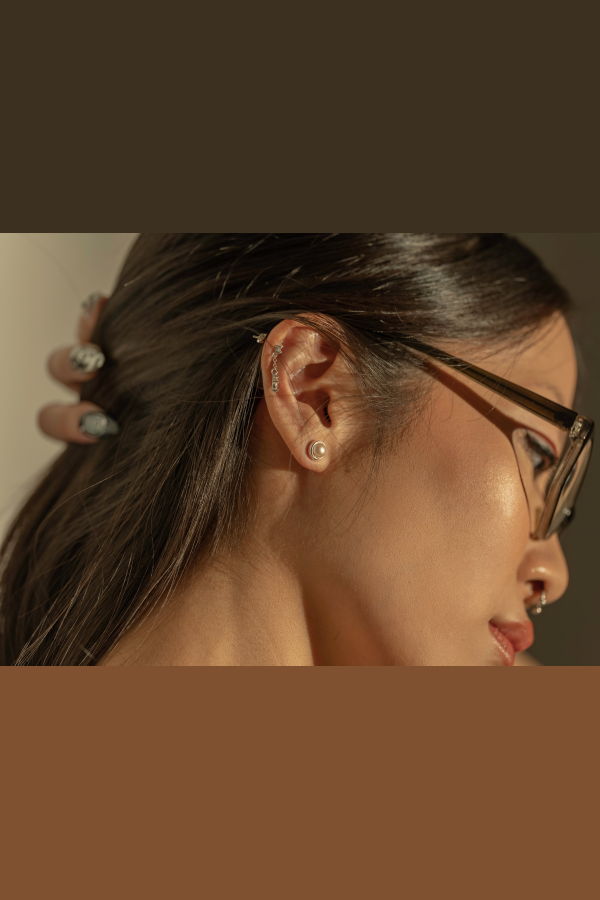 Milk & Rose Pearl Studs
