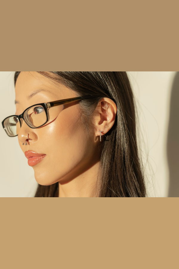 Milk & Rose Taylor Hoop Single Earring