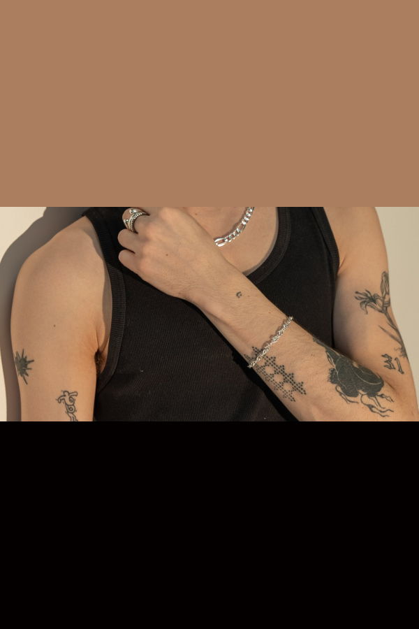 Milk & Rose Twisty Bracelet