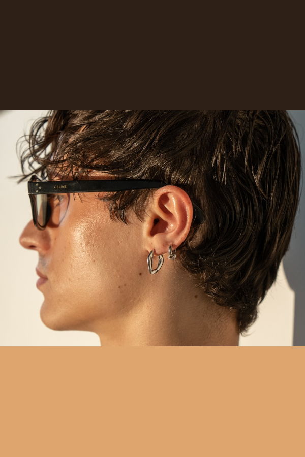 Milk & Rose Valerie Hoops