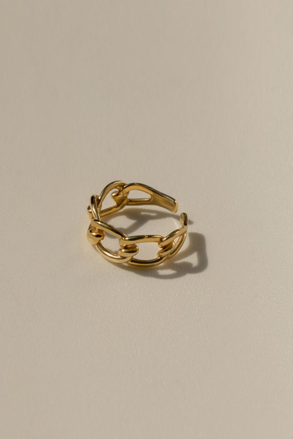 Milk & Rose Wire Adjustable Ring