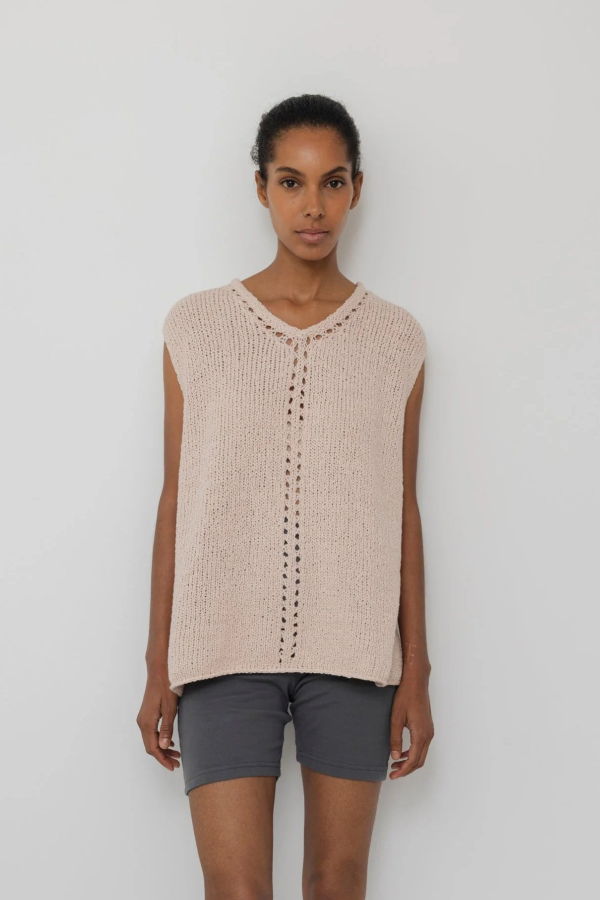 Wol Hide Pointelle Vest Sweater Vest
