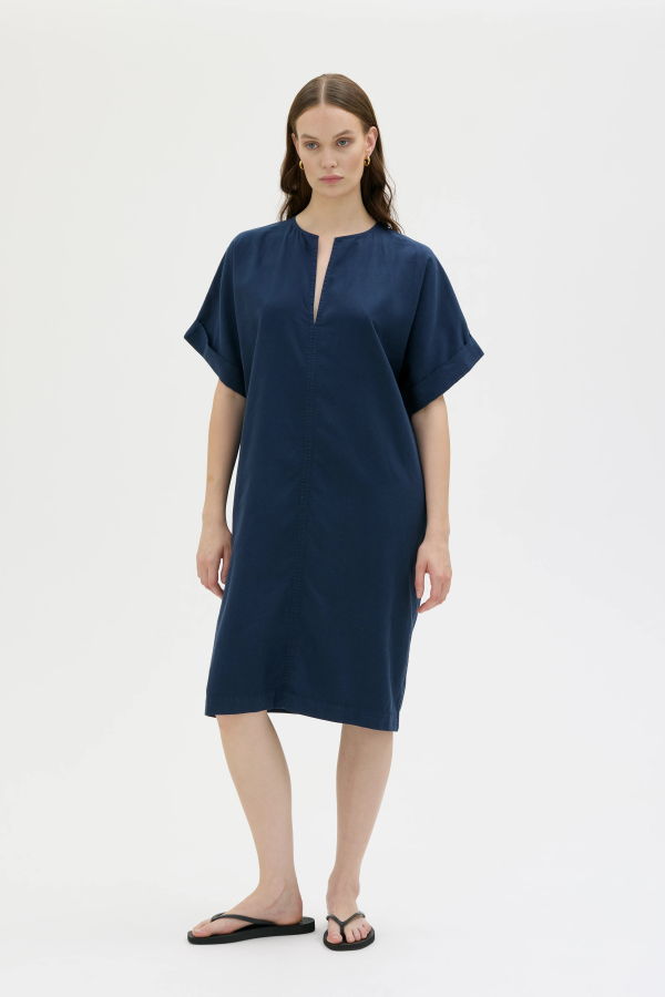 Maska Inse Tencel Organic Cotton Linen Dress