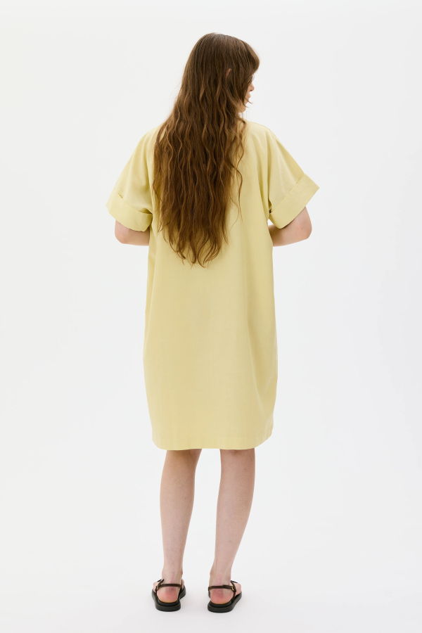 Maska Inse Tencel Organic Cotton Linen Dress