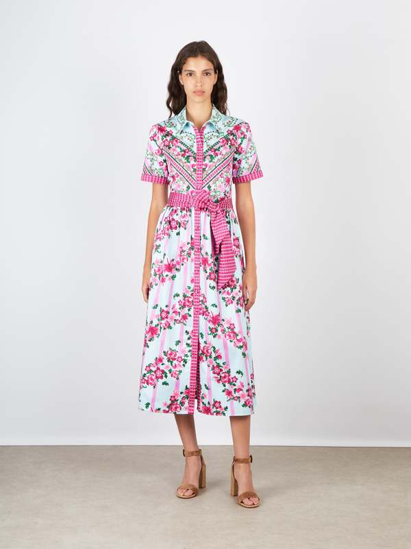 Saloni Vivienne Dress - Bellis Ornamental